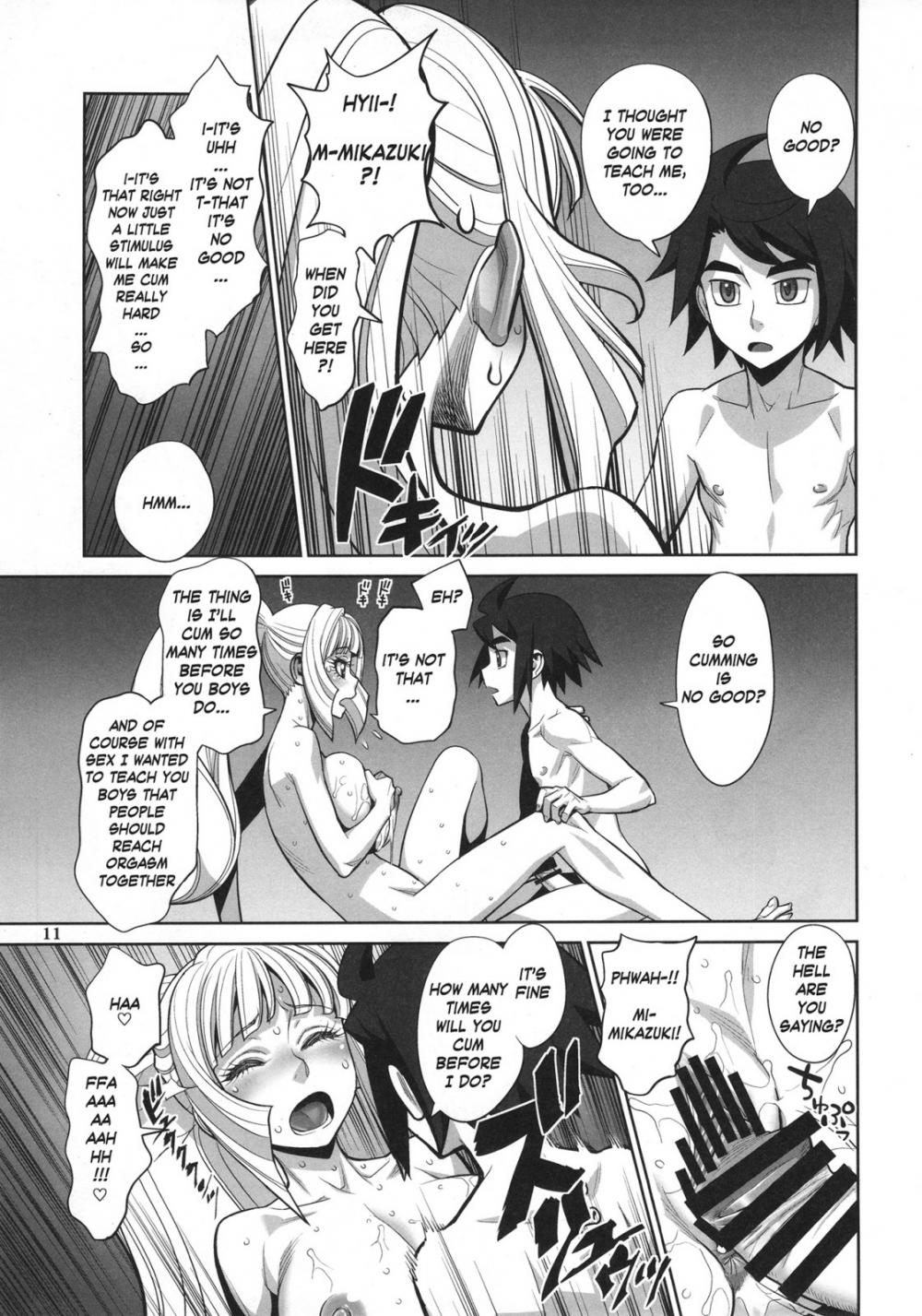 Hentai Manga Comic-Miss Kudelia Takes Boys' Dicks in a Crude Area-Read-10